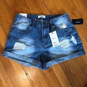 forever 21 high rise shorts